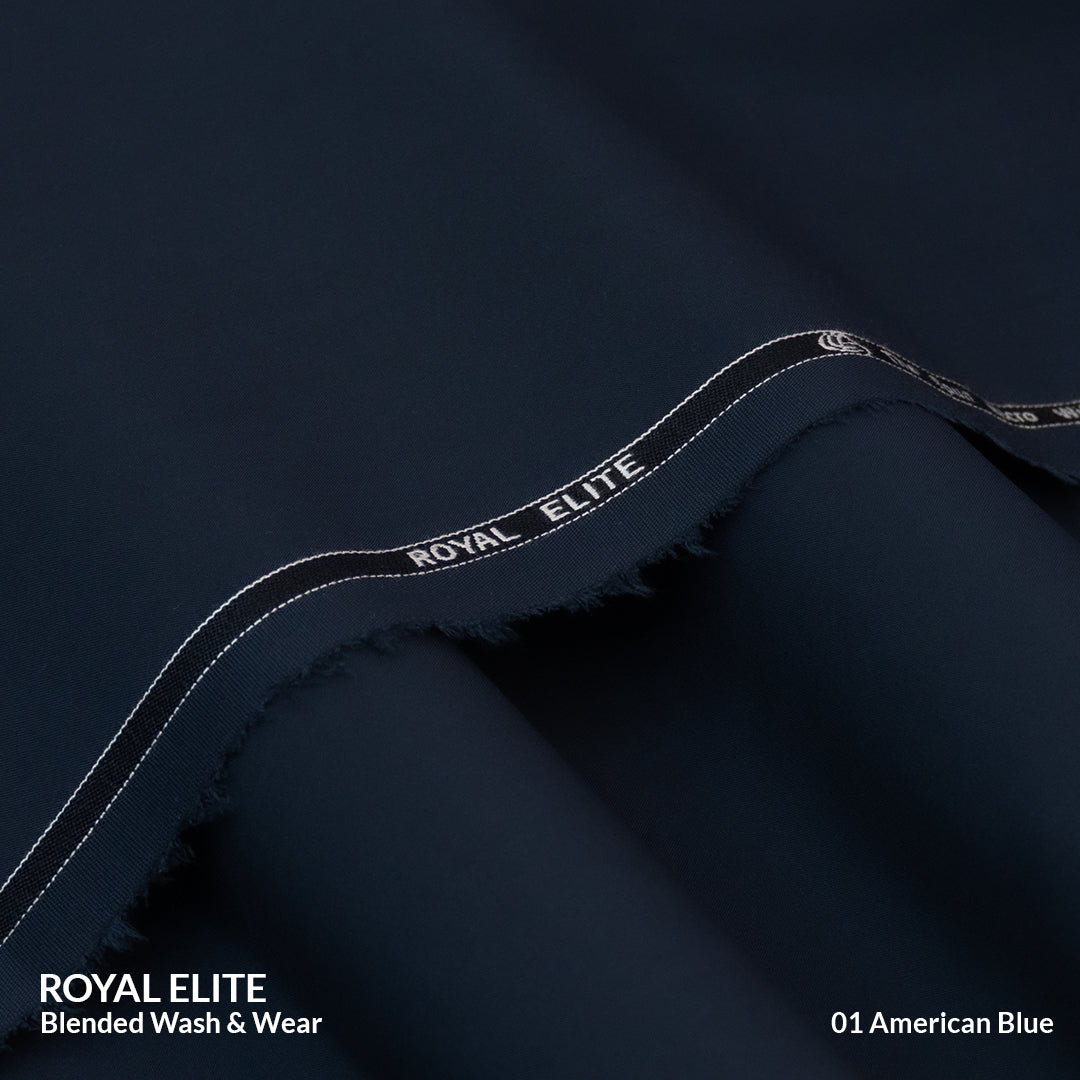Royal Elite |  Swiss Finish Wash & Wear