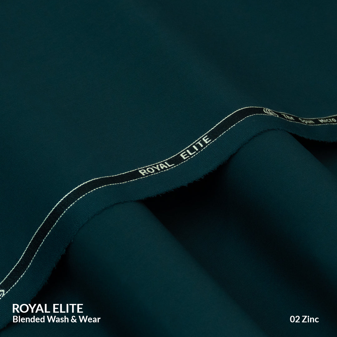 Royal Elite |  Swiss Finish Wash & Wear