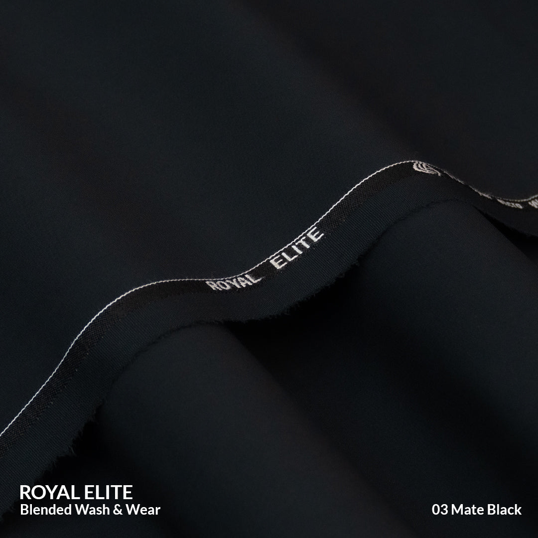 Royal Elite |  Swiss Finish Wash & Wear