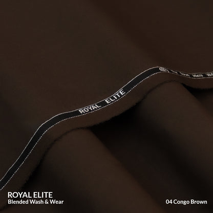 Royal Elite |  Swiss Finish Wash & Wear