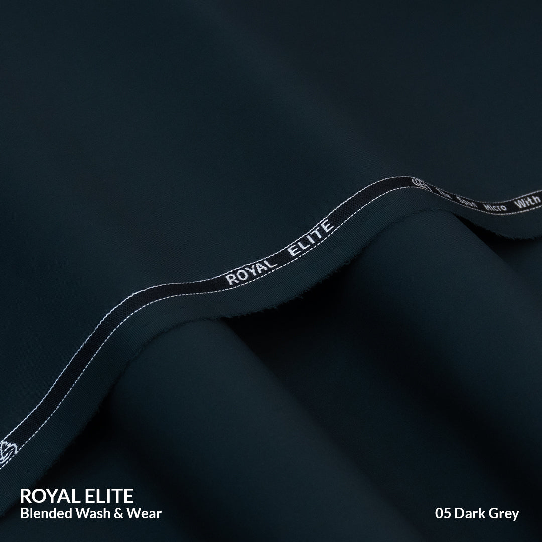 Royal Elite |  Swiss Finish Wash & Wear