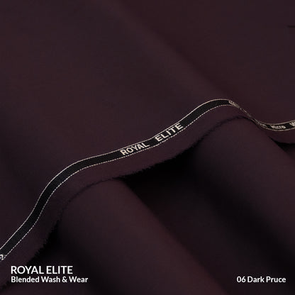 Royal Elite |  Swiss Finish Wash & Wear