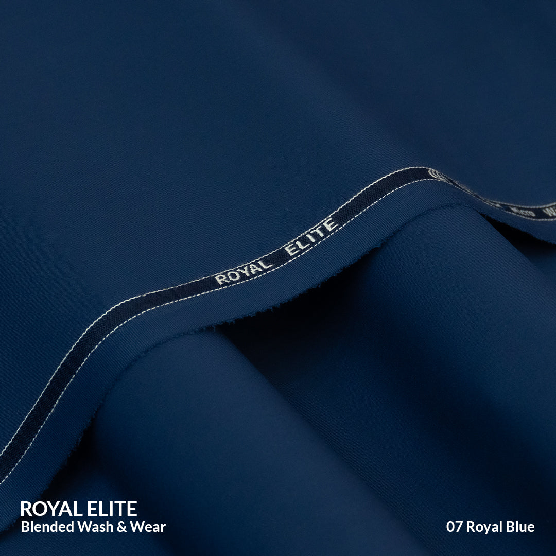 Royal Elite |  Swiss Finish Wash & Wear