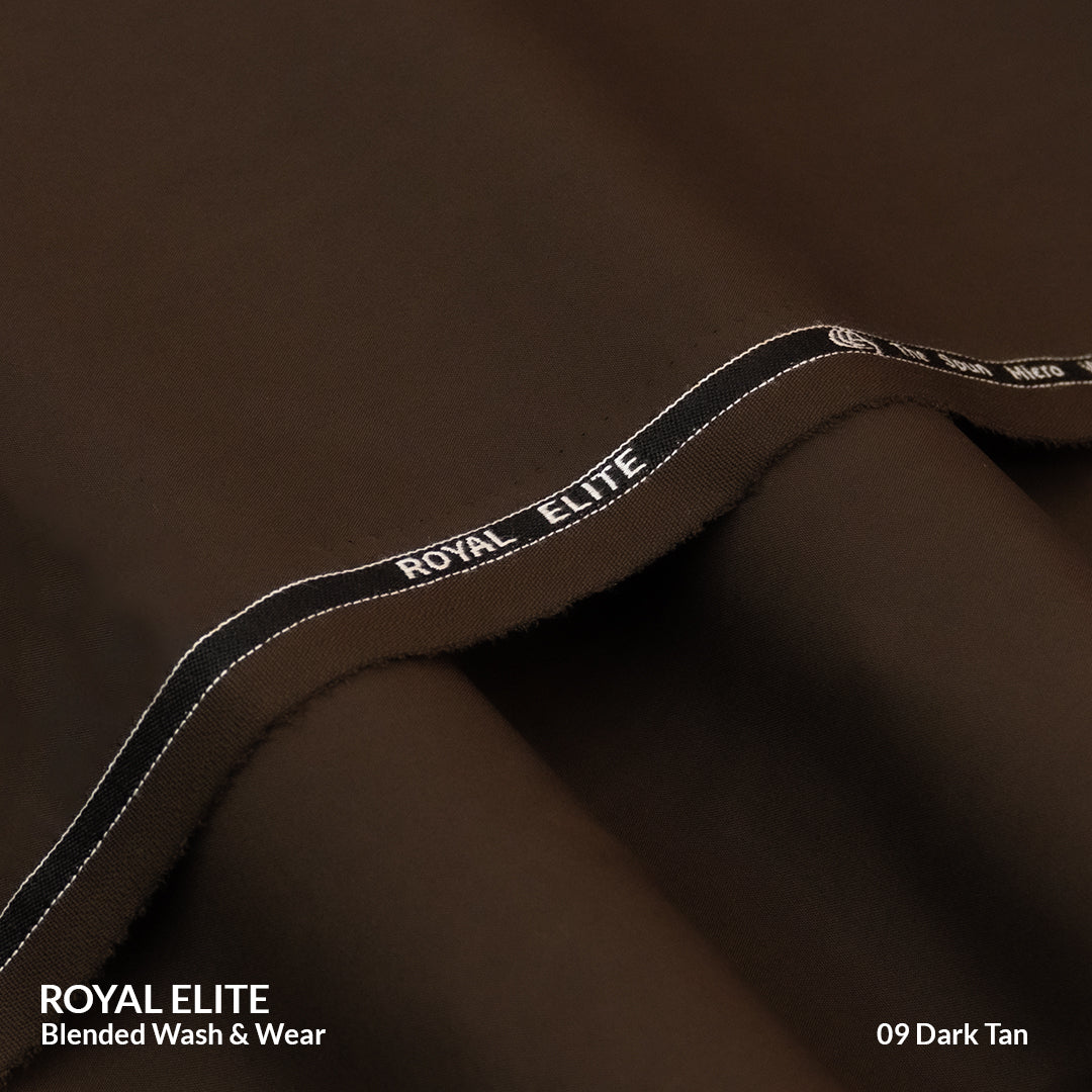 Royal Elite |  Swiss Finish Wash & Wear
