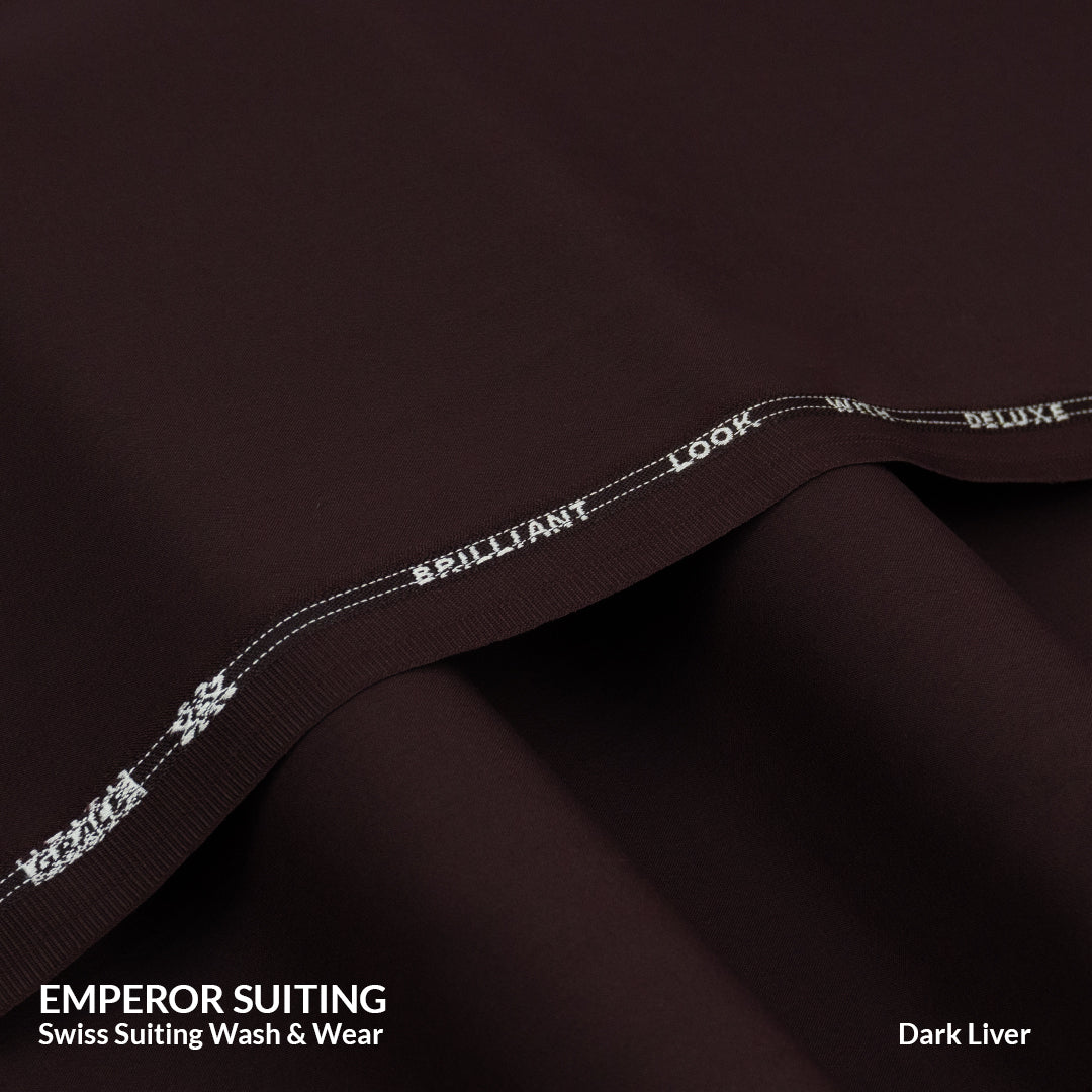 Empreor Suiting | Luxury Wash & Wear