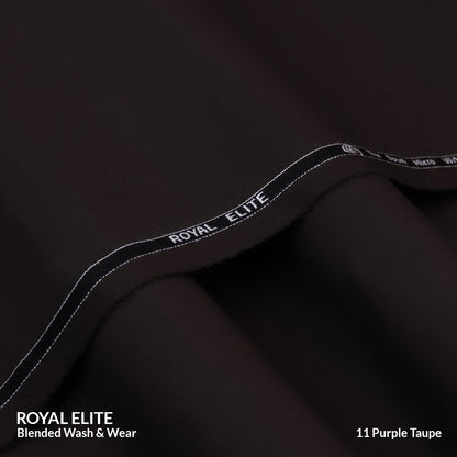 Royal Elite |  Swiss Finish Wash & Wear