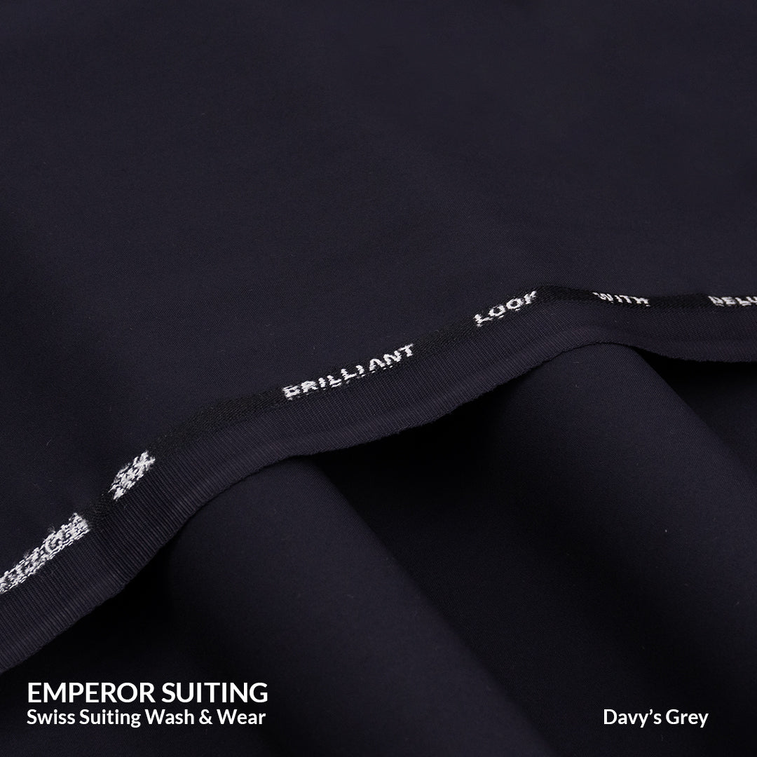 Empreor Suiting | Luxury Wash & Wear