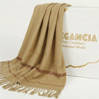 Woolen Shawl | Special Mustard