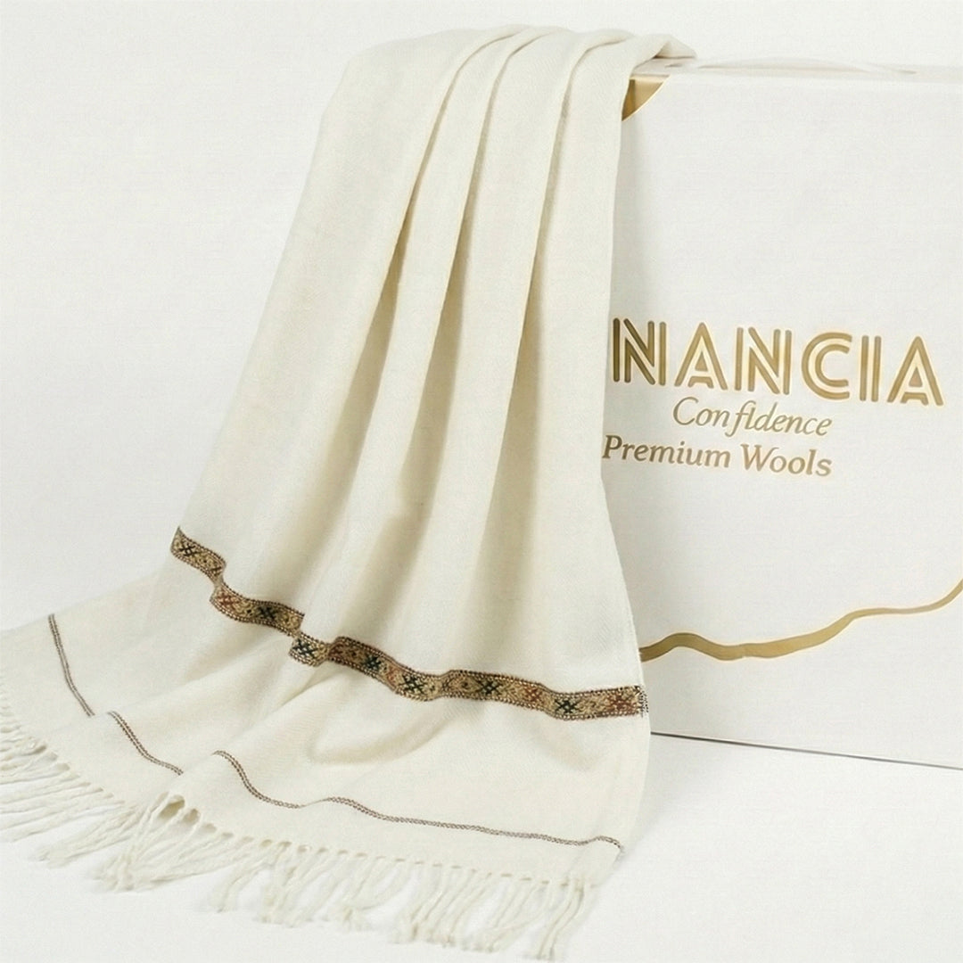Woolen Shawl | Special Off White